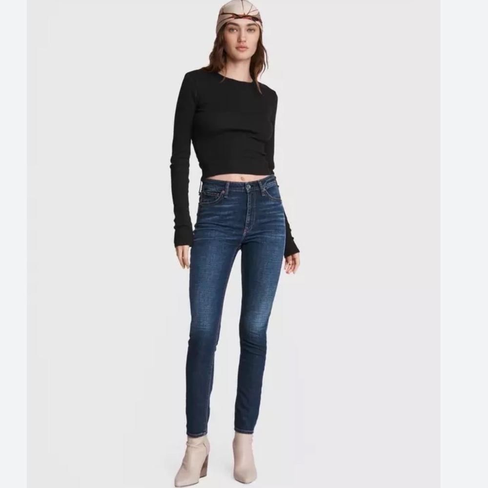 Rag & Bone Jane Super High Rise Skinny Jeans Size 25
